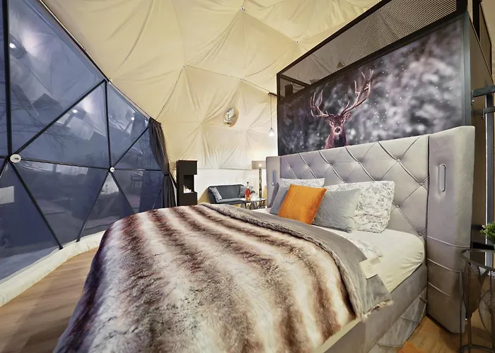 Campo de lujo Glamping Spindl One&only Špindlerŭv Mlýn