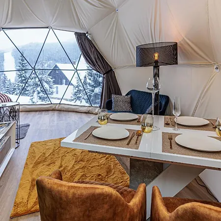Glamping Spindl One&only خيمة فخمة Špindlerŭv Mlýn