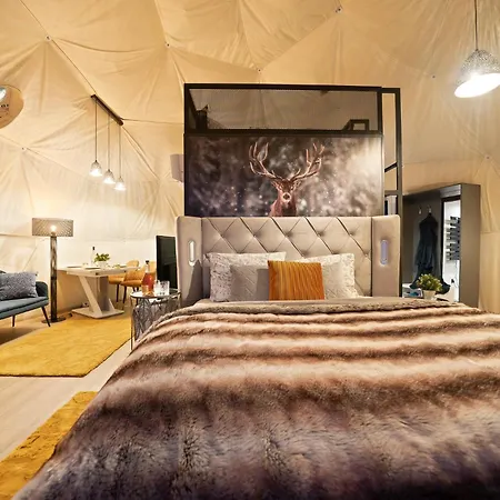 Luxury tent Glamping Spindl One&only Spindleruv Mlyn
