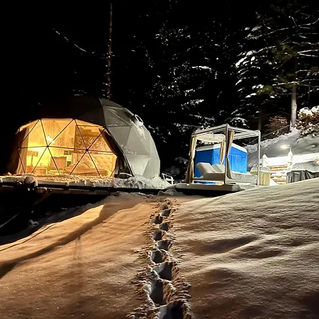 Luxury tent Glamping Spindl One&only Spindleruv Mlyn