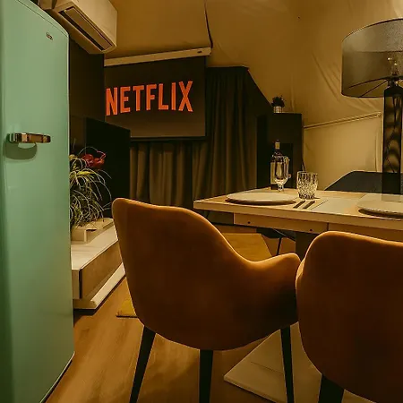 Campo de lujo Glamping Spindl One&only Špindlerŭv Mlýn